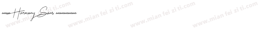 鸿蒙Harmony Sans字体转换